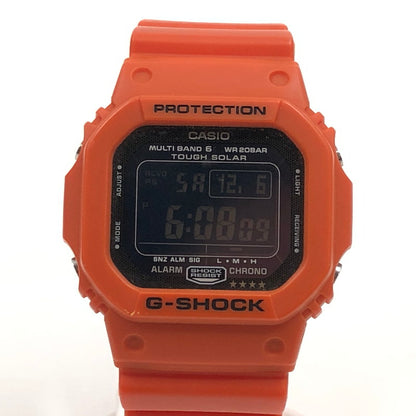【中古品】【メンズ】 G-SHOCK ジーショック RESCUE ORANGE SERIES GW-M5610MR レスキューオレンジシリーズ ソーラー デジタル 腕時計 196-251206-hn-02-fur カラー：オレンジ/ブラック系 万代Net店