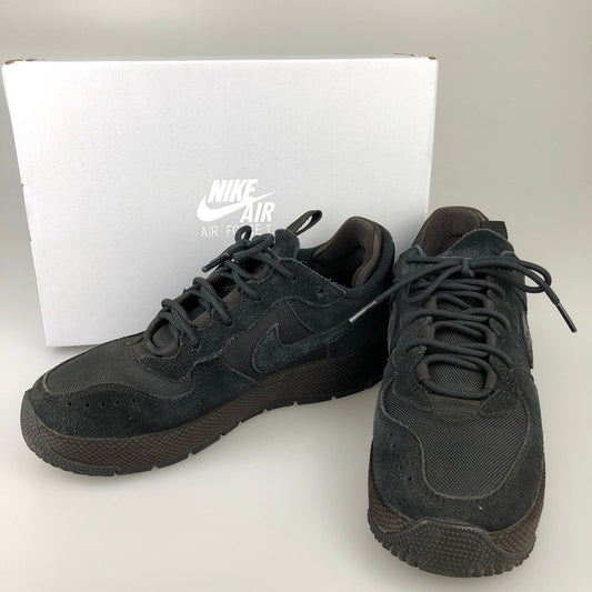 【中古品】【レディース】 NIKE ナイキ FB2348-001 WOMEN’S AIR FORCE 1 WILD BLACK 160-250729-SY-05-iwa サイズ：24.0 カラー：BLACK 万代Net店