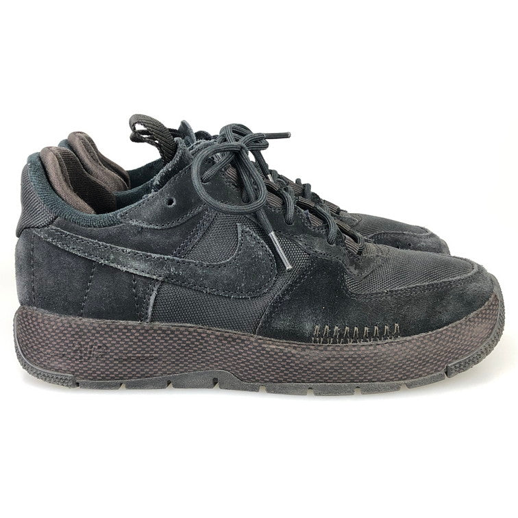 【中古品】【レディース】 NIKE ナイキ FB2348-001 WOMEN’S AIR FORCE 1 WILD BLACK 160-250729-SY-05-iwa サイズ：24.0 カラー：BLACK 万代Net店