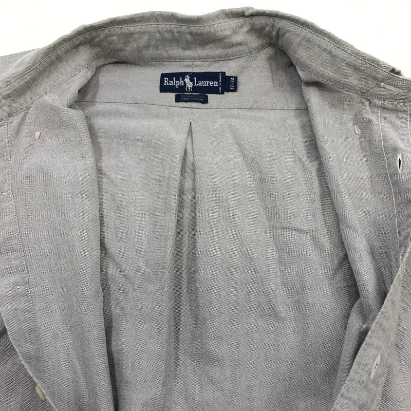 【中古品】【メンズ】 POLO RALPH LAUREN ポロラルフローレン YARMOUTH L/S SHIRT ヤーマス 長袖シャツ カジュアルシャツ トップス 146-260514-hn-03-fur サイズ：17-34 カラー：グレー系 万代Net店