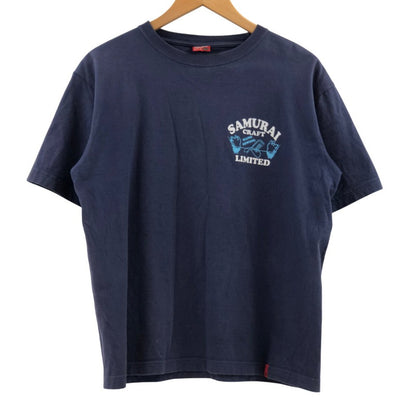 【現状渡し品】【メンズ】 STUDIO D’ARTISAN ステュディオダルチザン × SAMURAI CRAFT サムライクラフト 半袖Tシャツ トップス 145-260218-hn-08-fur サイズ：M カラー：パープル系 万代Net店