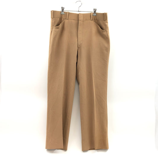 【ジャンク品】【メンズ】 USED ユーズド TALON ZIP SLACKS タロンジップ スラックス ボトムス 157-260801-hn-01-fur サイズ：不明 カラー：ベージュ系 万代Net店