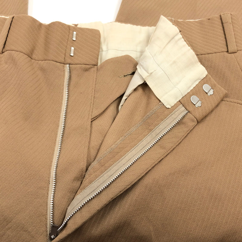 【ジャンク品】【メンズ】 USED ユーズド TALON ZIP SLACKS タロンジップ スラックス ボトムス 157-260801-hn-01-fur サイズ：不明 カラー：ベージュ系 万代Net店