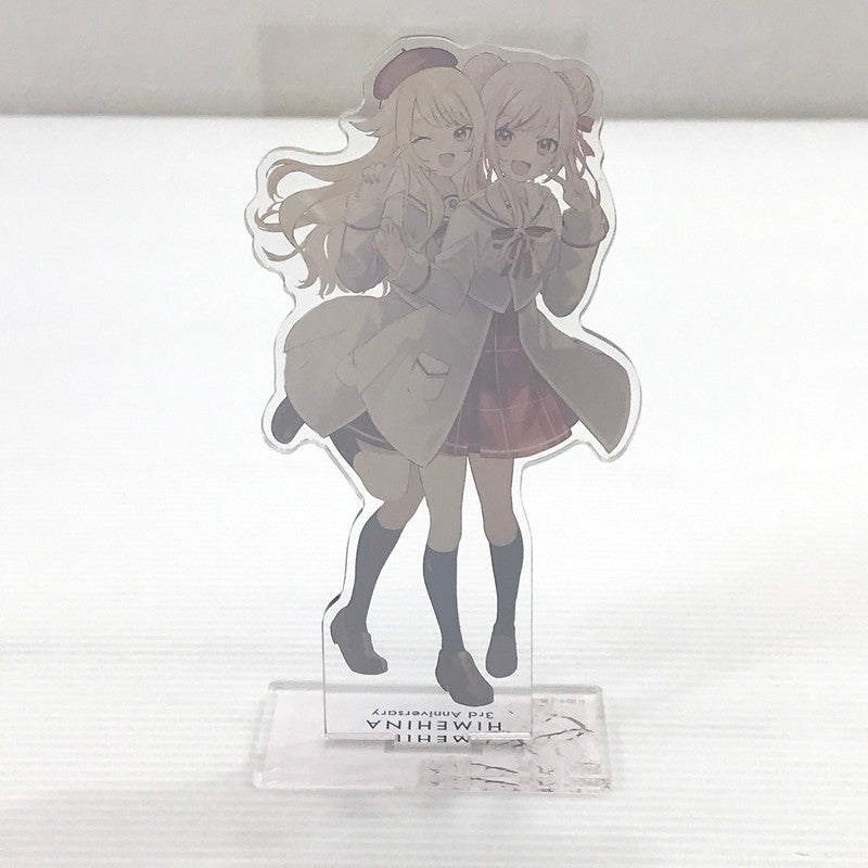 【中古品】 ヒメヒナ 3周年記念アクリルスタンド 053-260522-yk-12-tag 万代Net店