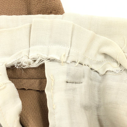 【ジャンク品】【メンズ】 USED ユーズド TALON ZIP SLACKS タロンジップ スラックス ボトムス 157-260801-hn-01-fur サイズ：不明 カラー：ベージュ系 万代Net店