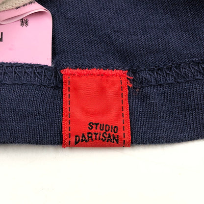 【現状渡し品】【メンズ】 STUDIO D’ARTISAN ステュディオダルチザン × SAMURAI CRAFT サムライクラフト 半袖Tシャツ トップス 145-260218-hn-08-fur サイズ：M カラー：パープル系 万代Net店