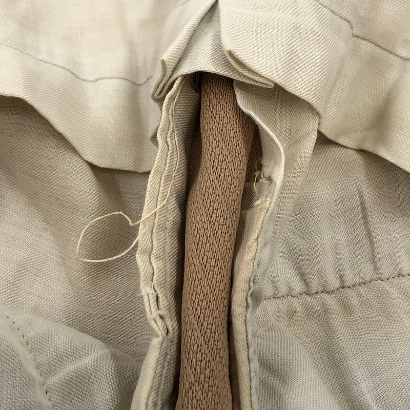 【ジャンク品】【メンズ】 USED ユーズド TALON ZIP SLACKS タロンジップ スラックス ボトムス 157-260801-hn-01-fur サイズ：不明 カラー：ベージュ系 万代Net店