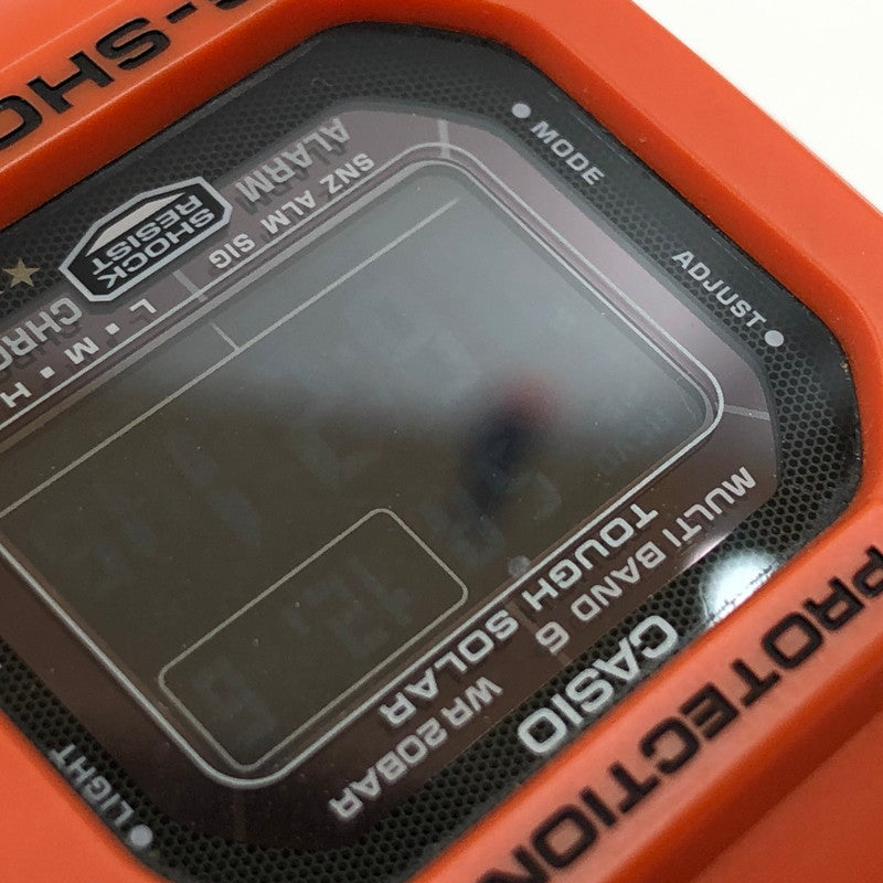 【中古品】【メンズ】 G-SHOCK ジーショック RESCUE ORANGE SERIES GW-M5610MR レスキューオレンジシリーズ ソーラー デジタル 腕時計 196-251206-hn-02-fur カラー：オレンジ/ブラック系 万代Net店