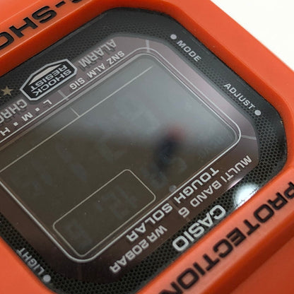 【中古品】【メンズ】 G-SHOCK ジーショック RESCUE ORANGE SERIES GW-M5610MR レスキューオレンジシリーズ ソーラー デジタル 腕時計 196-251206-hn-02-fur カラー：オレンジ/ブラック系 万代Net店
