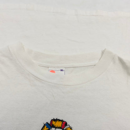 【現状渡し品】【メンズ】 California Solar-T カリフォルニア ソーラー ティー 90S "I DON'T DO MORNINGS" S/S TEE 両シングル 半袖Tシャツ トップス 146-260514-hn-04-fur サイズ：XL カラー：ホワイト 万代Net店