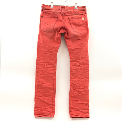 【現状渡し品】【メンズ】 DEETA ディーティーエー DOUGLAS PANTS DTA-001 ダグラス デニムパンツ ボトムス 151-260801-hn-02-fur サイズ：30 カラー：レッド系 万代Net店