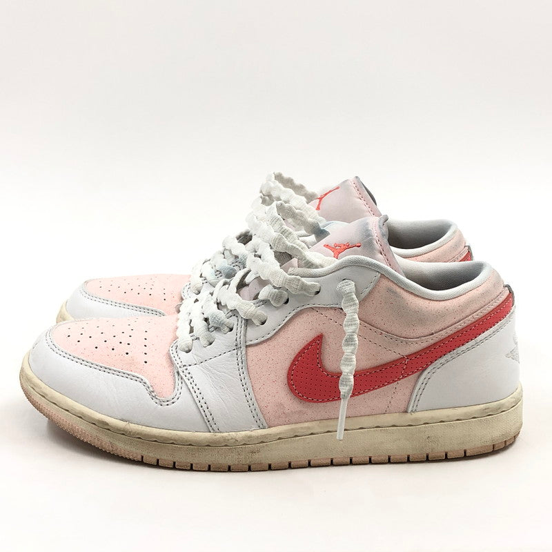 【中古品】【メンズ】 NIKE ナイキ WOMEN’S AIR JORDAN 1 LOW SE IB8156-133 ウィメンズ エアジョーダン1 ロー SE スニーカー シューズ 靴 160-260514-hn-05-fur サイズ：27.0cm US 10 カラー：ピンク系/ホワイト 万代Net店