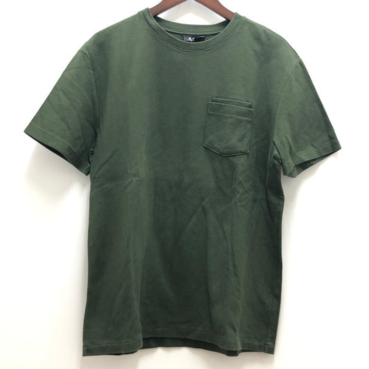 【中古美品】【メンズ】 A.P.C. アーペーセー A.P.C アーペーセー ダブルポケット Tシャツ 141-241111-wy-10-tom サイズ：L カラー：グリーン 万代Net店