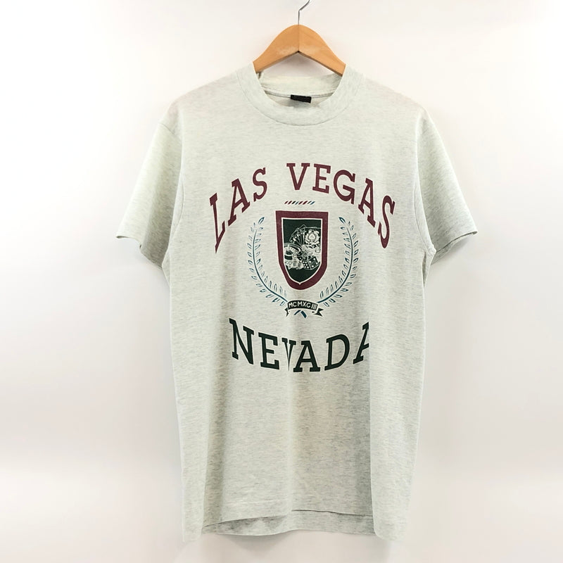 【中古品】【メンズ】 FRUIT OF THE LOOM フルーツオブザルーム 90S NEVADA PRINT S/S TEE ネバダ プリント 半袖Tシャツ トップス 146-260801-hn-03-fur サイズ：M カラー：グレー系 万代Net店
