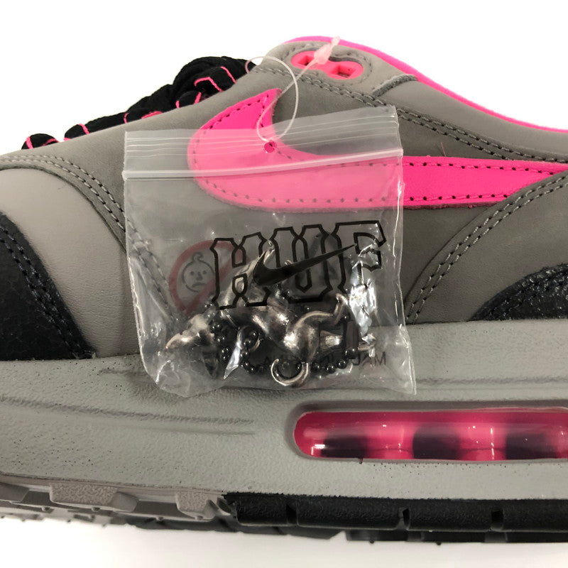 【中古美品】【メンズ】 NIKE×HUF HF3713-003 AIRMAX 1 SP スニーカー 靴 160-240812-rk-14-tei サイズ：27.5cm カラー：グレー 万代Net店