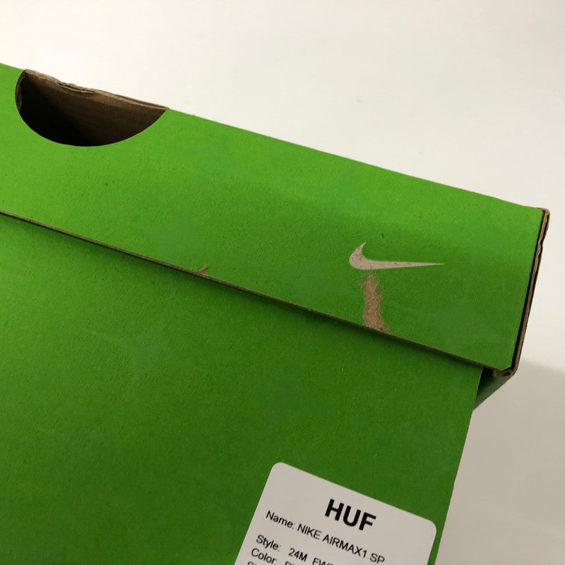 【中古美品】【メンズ】 NIKE×HUF HF3713-003 AIRMAX 1 SP スニーカー 靴 160-240812-rk-14-tei サイズ：27.5cm カラー：グレー 万代Net店