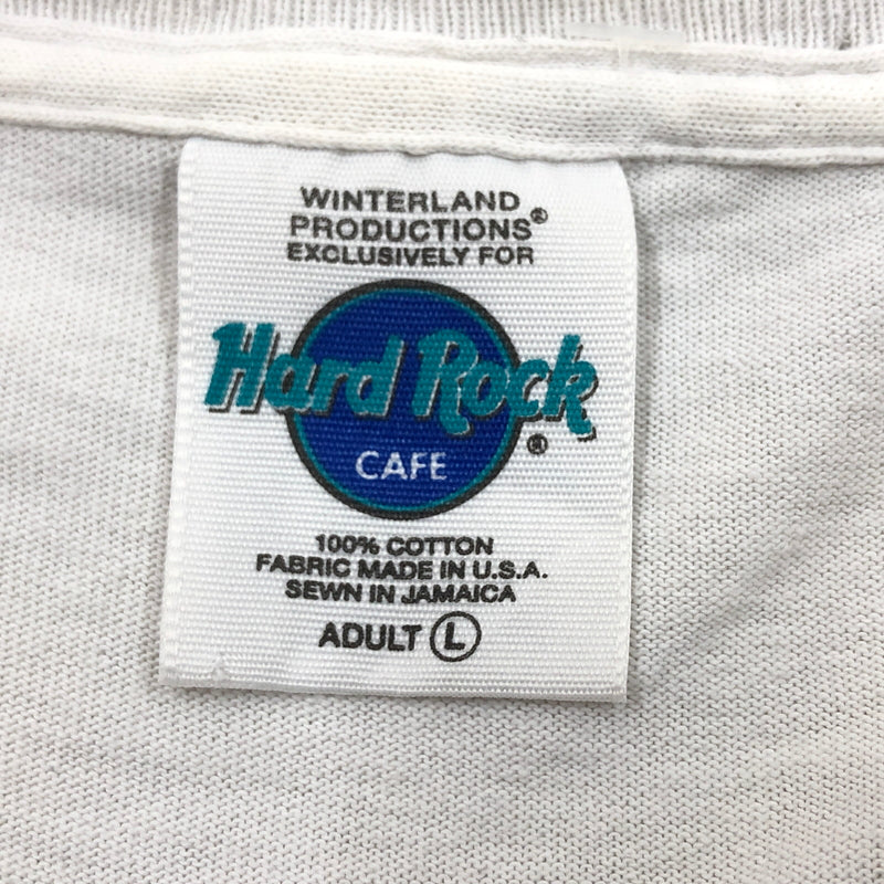 【現状渡し品】【メンズ】 HARD ROCK CAFE ハードロックカフェ "LOS ANGELES" S/S PRINT TEE 半袖Tシャツ トップス 146-260801-hn-04-fur サイズ：L カラー：ホワイト系 万代Net店