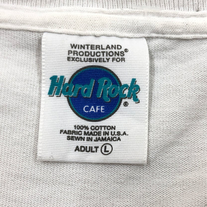 【現状渡し品】【メンズ】 HARD ROCK CAFE ハードロックカフェ "LOS ANGELES" S/S PRINT TEE 半袖Tシャツ トップス 146-260801-hn-04-fur サイズ：L カラー：ホワイト系 万代Net店