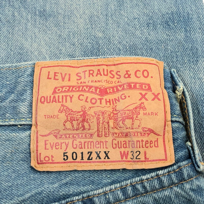 【現状渡し品】【メンズ】 Levi's リーバイス THE RUMBLE LIMITED EDITION A0367-0001 501ZXX ザランブルリミテッドエディション デニムパンツ ボトムス 158-251206-hn-05-fur サイズ：W32 カラー：ブルー系 万代Net店