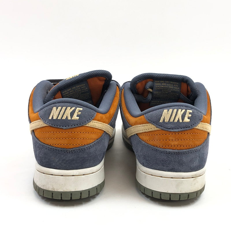 【中古品】【メンズ】 NIKE SB ナイキエスビー DUNK LOW PRO "LIGHT CARBON AND MONARCH" HF3063-002 ダンク ロー プロ ライトカーボン アンド モナーク スニーカー 靴 160-251206-hn-06-fur サイズ：26.5cm US 8.5 カラー：グレー/ブラウン系 万代Net店