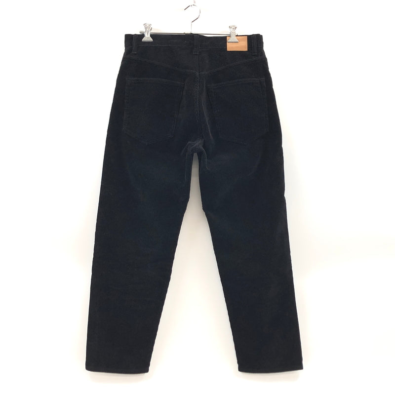 【中古品】【メンズ】 HATSKI ハツキ LOOSE TAPERED CORDUROY HTK-22001-C ルーズ テーパード コーデュロイ パンツ ボトムス 151-260801-hn-07-fur サイズ：3 カラー：ブラック 万代Net店