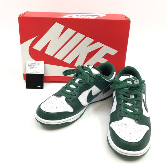 【中古品】【メンズ】 NIKE ナイキ DUNK LOW RETRO "TEAM GREEN" DD1391-101 ダンク ロー レトロ チームグリーン スニーカー シューズ 靴 160-251206-hn-07-fur サイズ：26.5cm US 8.5 カラー：ホワイト/グリーン 万代Net店