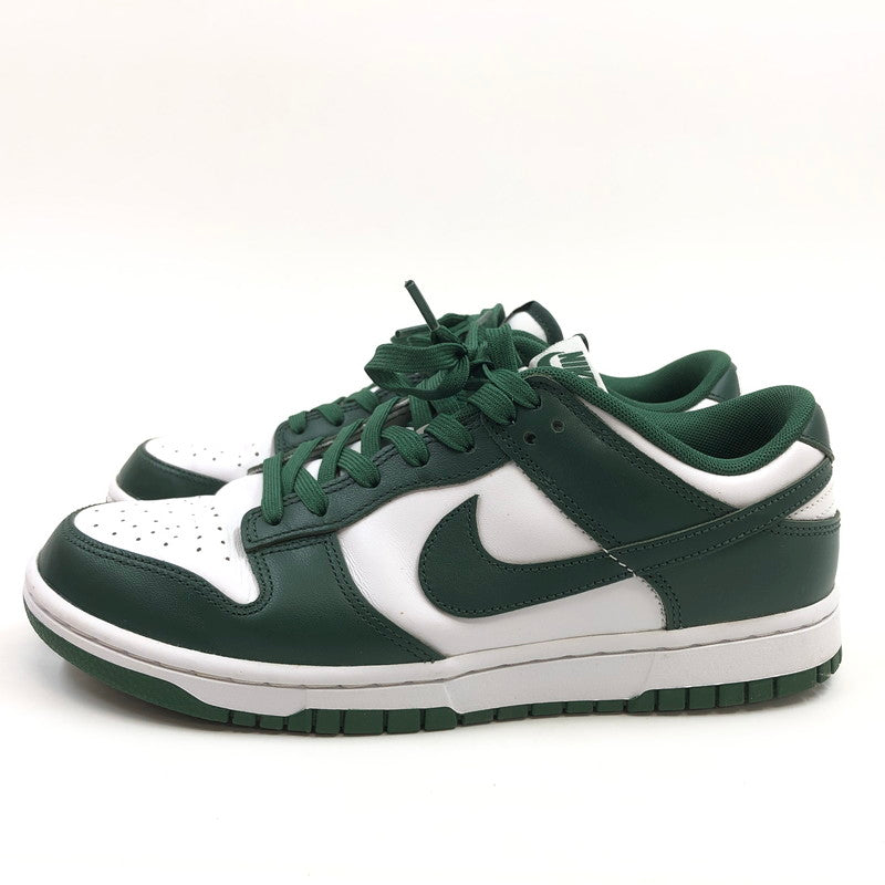 【中古品】【メンズ】 NIKE ナイキ DUNK LOW RETRO "TEAM GREEN" DD1391-101 ダンク ロー レトロ チームグリーン スニーカー シューズ 靴 160-251206-hn-07-fur サイズ：26.5cm US 8.5 カラー：ホワイト/グリーン 万代Net店