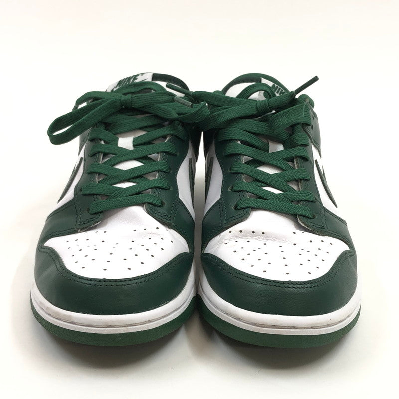 【中古品】【メンズ】 NIKE ナイキ DUNK LOW RETRO "TEAM GREEN" DD1391-101 ダンク ロー レトロ チームグリーン スニーカー シューズ 靴 160-251206-hn-07-fur サイズ：26.5cm US 8.5 カラー：ホワイト/グリーン 万代Net店