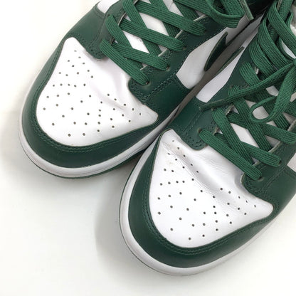【中古品】【メンズ】 NIKE ナイキ DUNK LOW RETRO "TEAM GREEN" DD1391-101 ダンク ロー レトロ チームグリーン スニーカー シューズ 靴 160-251206-hn-07-fur サイズ：26.5cm US 8.5 カラー：ホワイト/グリーン 万代Net店