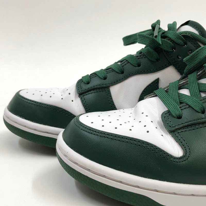 【中古品】【メンズ】 NIKE ナイキ DUNK LOW RETRO "TEAM GREEN" DD1391-101 ダンク ロー レトロ チームグリーン スニーカー シューズ 靴 160-251206-hn-07-fur サイズ：26.5cm US 8.5 カラー：ホワイト/グリーン 万代Net店