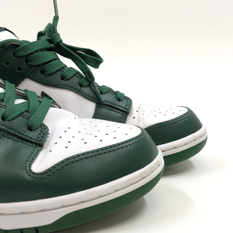 【中古品】【メンズ】 NIKE ナイキ DUNK LOW RETRO "TEAM GREEN" DD1391-101 ダンク ロー レトロ チームグリーン スニーカー シューズ 靴 160-251206-hn-07-fur サイズ：26.5cm US 8.5 カラー：ホワイト/グリーン 万代Net店