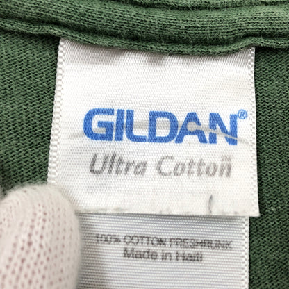 【中古品】【メンズ】 GILDAN ギルダン U.S.ARMY PRINT S/S TEE 半袖Tシャツ トップス 146-260801-hn-10-fur サイズ：XL カラー：グリーン 万代Net店