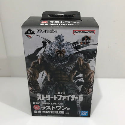 【中古美品】 一番くじ ストリートファイター6 A賞 ジュリ MASTERLISE ラストワン賞 豪鬼 MASTERLISE 2点セット Ａ賞未開封 ラストワン賞開封済み 052-260726-ti-01-tag 万代Net店