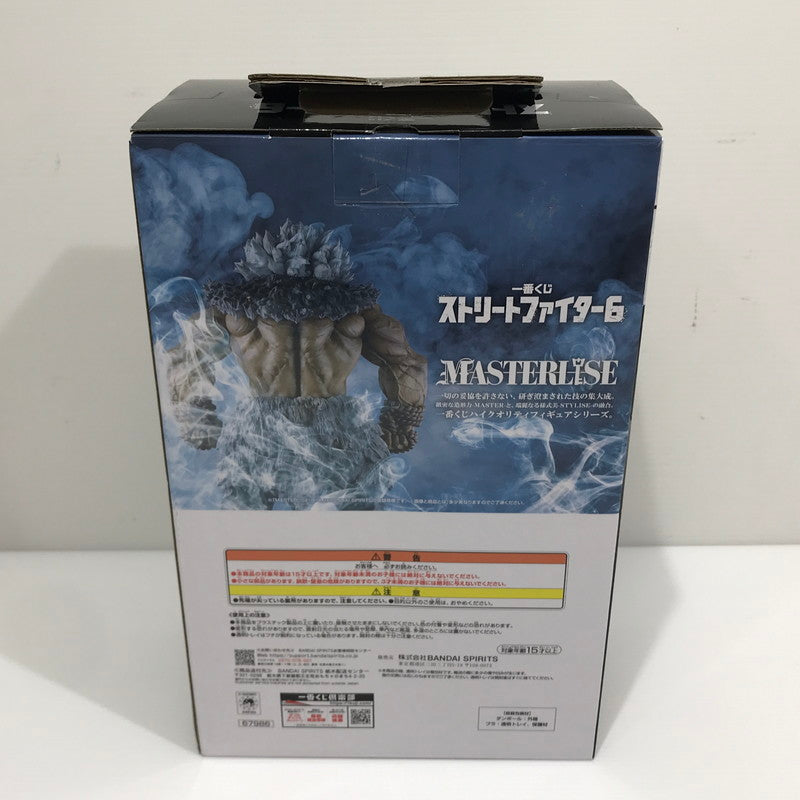 【中古美品】 一番くじ ストリートファイター6 A賞 ジュリ MASTERLISE ラストワン賞 豪鬼 MASTERLISE 2点セット Ａ賞未開封 ラストワン賞開封済み 052-260726-ti-01-tag 万代Net店