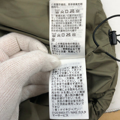【中古品】【メンズ】 NIKE JORDAN ナイキ ジョーダン M J BRK PUFFER JKT HV0532-222 ブルックリン パファージャケット 中綿 アウター 148-261026-hn-04-fur サイズ：M カラー：オリーブ 万代Net店