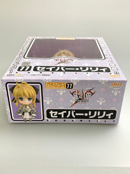 【中古美品】 ねんどろいど Fate セイバー・リリィ 77 フィギュア 053-260123-zi-05-min 万代Net店