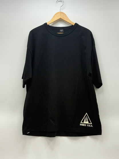 【中古品】【メンズ】 AVIREX アヴィレックス SCORPIONS T-SHIRT 783-3934022 半袖Tシャツ 145-260611-sa-01-fur サイズ：L カラー：ブラック 万代Net店