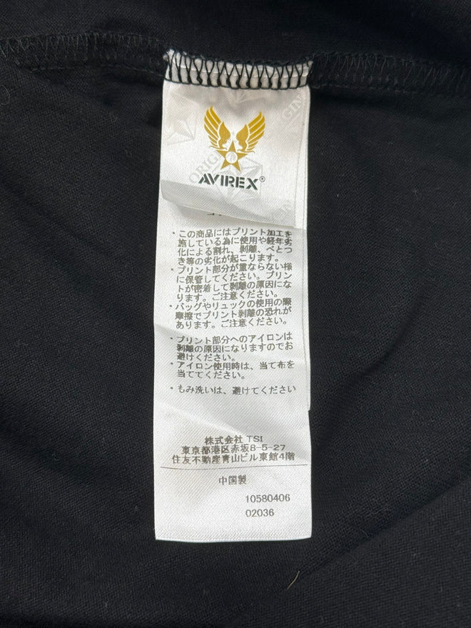 【中古品】【メンズ】 AVIREX アヴィレックス SCORPIONS T-SHIRT 783-3934022 半袖Tシャツ 145-260611-sa-01-fur サイズ：L カラー：ブラック 万代Net店