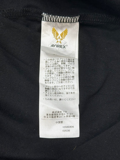 【中古品】【メンズ】 AVIREX アヴィレックス SCORPIONS T-SHIRT 783-3934022 半袖Tシャツ 145-260611-sa-01-fur サイズ：L カラー：ブラック 万代Net店