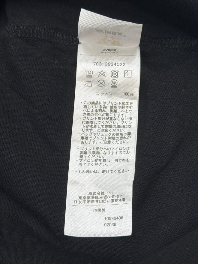 【中古品】【メンズ】 AVIREX アヴィレックス SCORPIONS T-SHIRT 783-3934022 半袖Tシャツ 145-260611-sa-01-fur サイズ：L カラー：ブラック 万代Net店