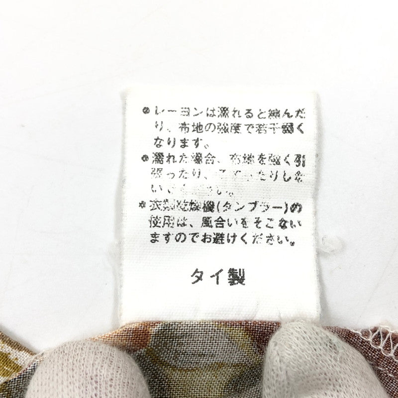 【中古品】【メンズ】 WAY POINT ウェイポイント S/S RAYON ALOHA SHIRT レーヨン アロハシャツ カジュアルシャツ 半袖 トップス 146-260516-hn-05-fur サイズ：L カラー：マルチカラー 万代Net店