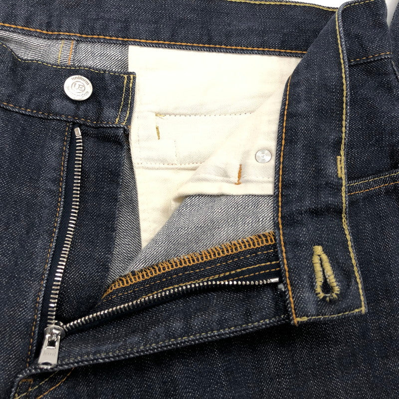 【中古品】【メンズ】 uniform experiment ユニフォームエクスペリメント UE-100033 デニムパンツ ボトムス 151-250121-hn-05-fur サイズ：3 カラー：インディゴ 万代Net店