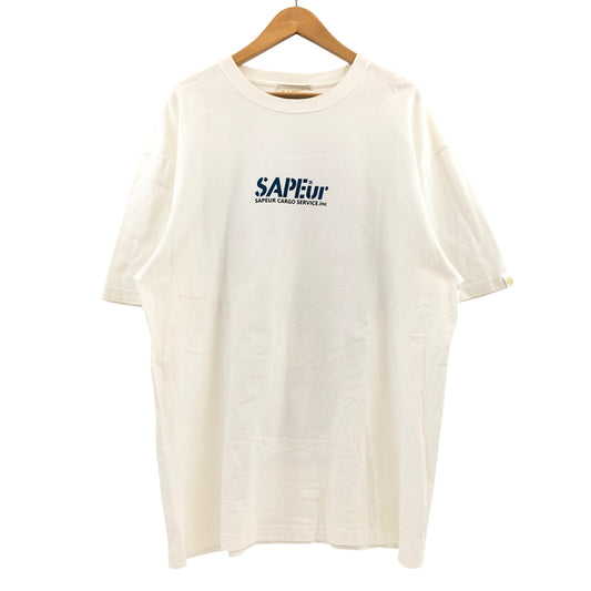 【中古品】【メンズ】 SAPEUR サプール RODMAN S/S TEE ロッドマン プリント 半袖Tシャツ トップス 142-260517-hn-01-fur サイズ：不明 カラー：ホワイト 万代Net店