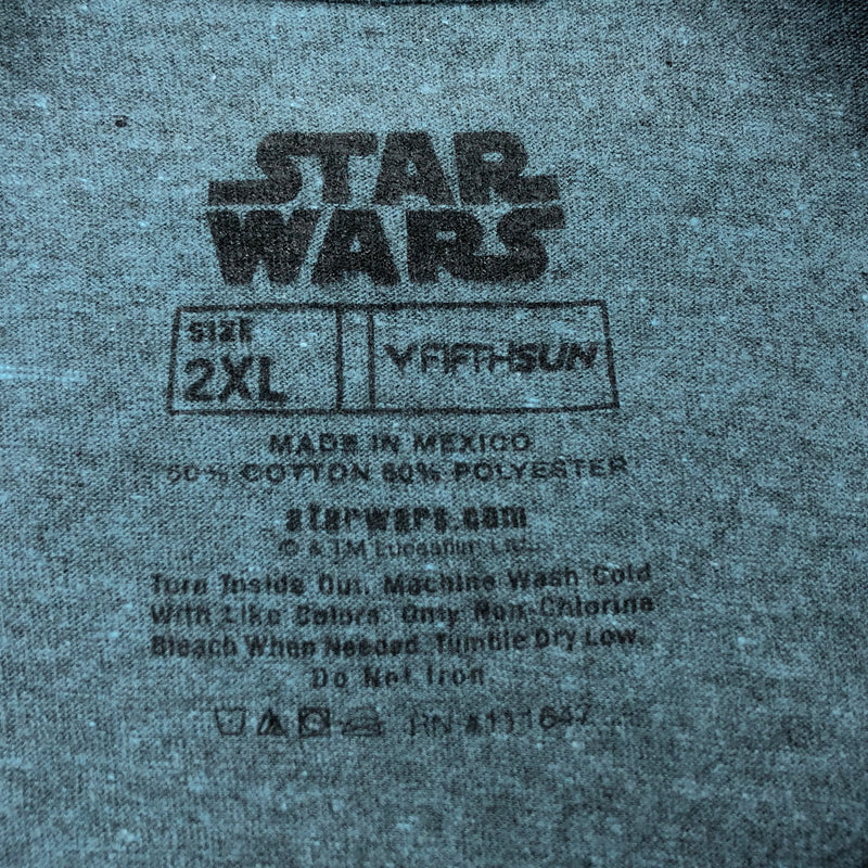 【中古品】【メンズ】 STAR WARS スターウォーズ ROGUE ON PRINT S/S TEE プリント 半袖Tシャツ トップス 146-260802-hn-03-fur サイズ：2XL カラー：グレー系 万代Net店