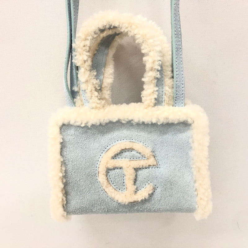 【中古品】【レディース】 UGG アグ TELFAR  テルファー SMALL SHOPPER スモール ショッパー ショルダー ミニ バッグ 188-240323-tk-2-tei カラー：ブルー 万代Net店