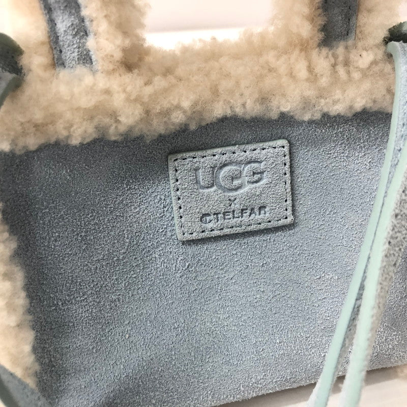 【中古品】【レディース】 UGG アグ TELFAR  テルファー SMALL SHOPPER スモール ショッパー ショルダー ミニ バッグ 188-240323-tk-2-tei カラー：ブルー 万代Net店