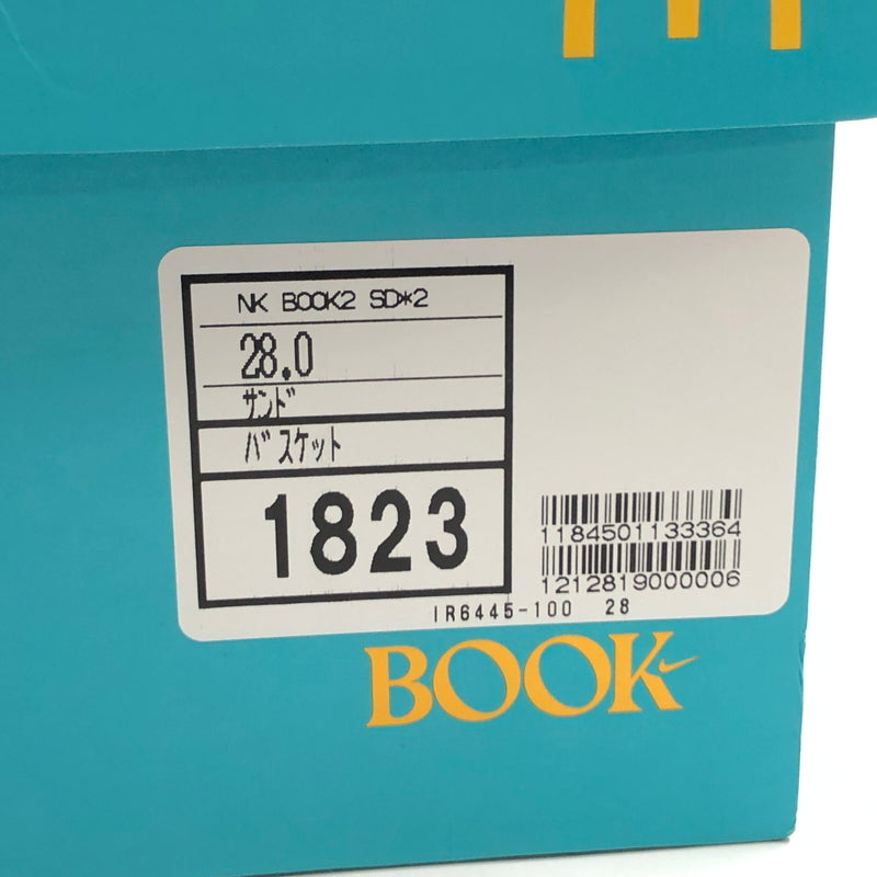 【中古品】【メンズ】 NIKE ナイキ × MCDONALD'S マクドナルド BOOK 2 "SEDONA" IR6445-100 ブック2 セドナ スニーカー シューズ 靴 160-260802-hn-04-fur サイズ：28.0cm US10 カラー：ベージュ/ブルー 万代Net店