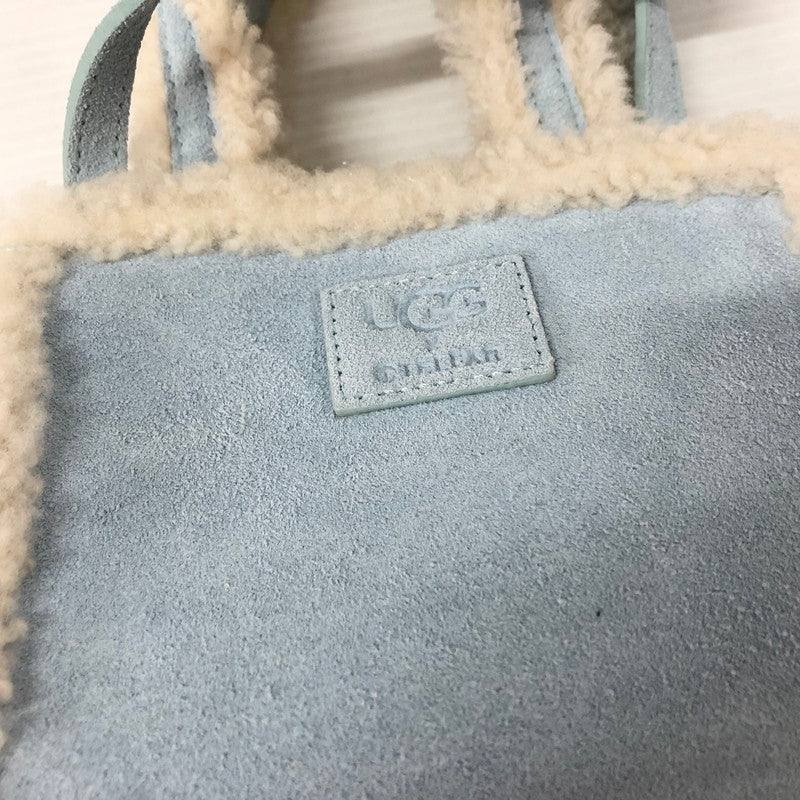 【中古品】【レディース】 UGG アグ TELFAR  テルファー SMALL SHOPPER スモール ショッパー ショルダー ミニ バッグ 188-240323-tk-2-tei カラー：ブルー 万代Net店