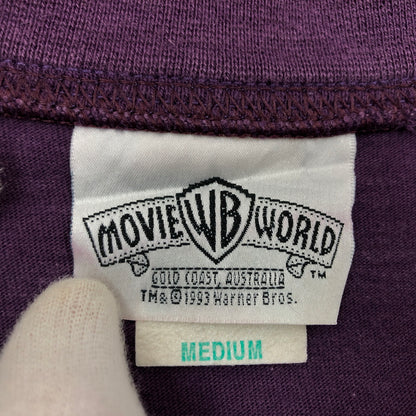 【中古品】【メンズ】 MOVIE WORLD ムービーワールド 90S LOONEY TUNES BUGS BUNNY TEE ルーニーテューンズ バッグスバニー 半袖Tシャツ トップス 146-260517-hn-02-fur サイズ：M カラー：パープル 万代Net店