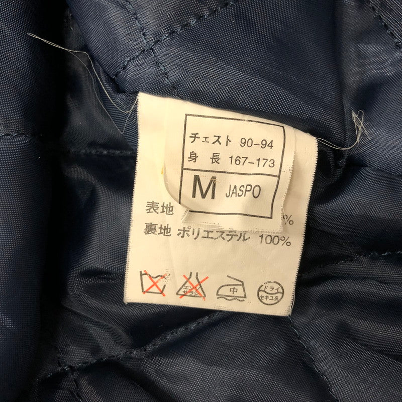 【中古品】【メンズ】 マジェスティック 90`S YANKEES ブルゾン ヤンキース キルティングライナー ナイロン スタジャン 145-240501-tk-4-tei サイズ：M カラー：ネイビー 万代Net店